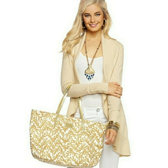 LILLY PULITZER Cashmere Lindsay Ruffle Cardigan M - Picture 2 of 8